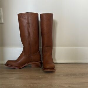 Frye Campus 14L Boots, 8, Saddle